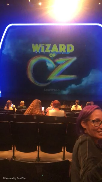 Gillian Lynne Theatre Stalls K39 view from seat photo