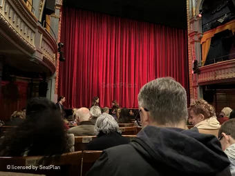 Harold Pinter Theatre Stalls J17 view from seat photo