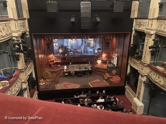 Duke of York's Theatre Upper Circle A7 view from seat photo
