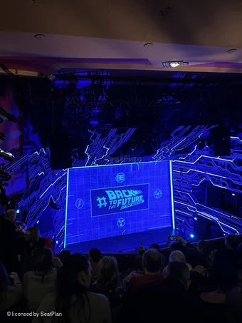 Adelphi Theatre Upper Circle F30 view from seat photo