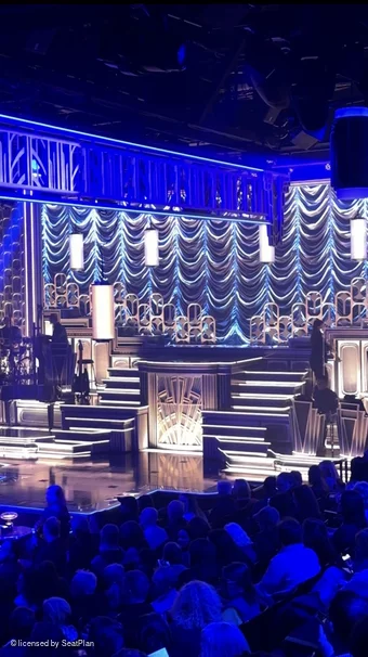 Circle in the Square Theatre Orchestra H144 view from seat photo