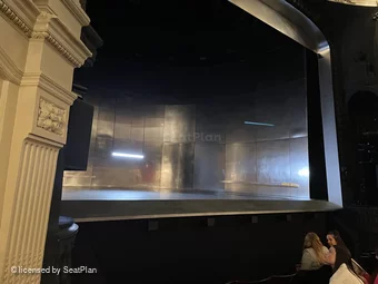 Ambassadors Theatre Stalls E17 view from seat photo