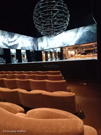 National Theatre - Lyttelton Stalls F4 view from seat photo