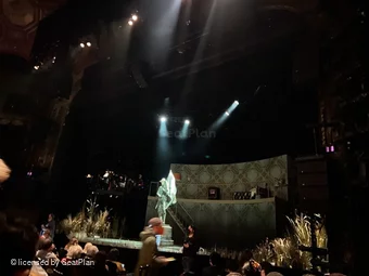 Studio 54 Theatre Orchestra H6 view from seat photo