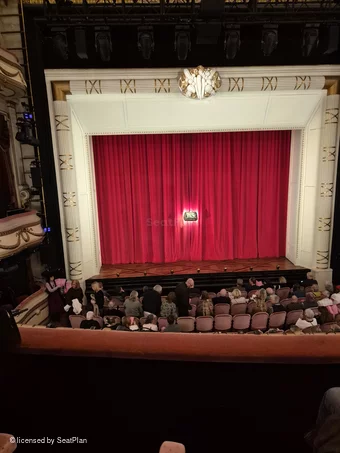 Noel Coward Theatre Royal Circle B18 view from seat photo