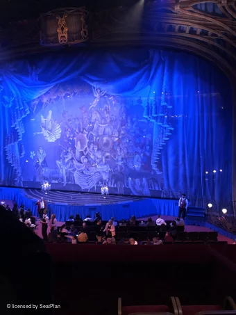 Royal Albert Hall Grand Tier Boxes 1112 view from seat photo