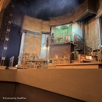 Walter Kerr Theatre Orchestra C8 view from seat photo