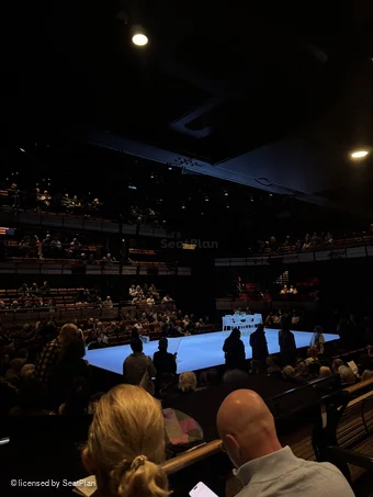 Bridge Theatre Stalls K20 view from seat photo