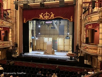 King's Theatre Glasgow Grand Circle A15 view from seat photo