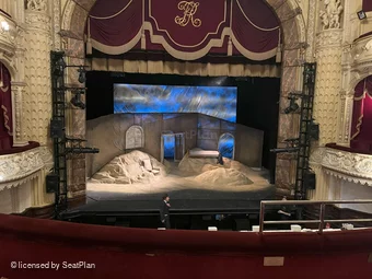 Richmond Theatre Dress Circle C15 view from seat photo