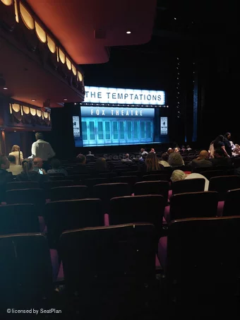 Prince Edward Theatre Stalls T33 view from seat photo