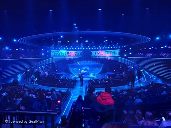 Wembley Park Theatre Locomotive Seats R30 view from seat photo