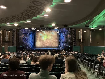 Apollo Victoria Theatre Stalls ZG10 view from seat photo