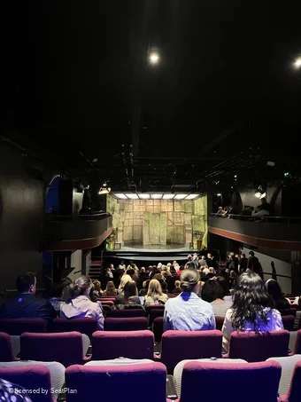 Charing Cross Theatre Stalls X10 view from seat photo