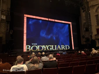Edinburgh Playhouse Stalls L38 view from seat photo