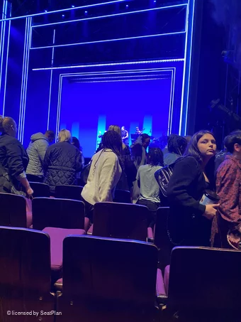 Prince Edward Theatre Stalls E5 view from seat photo