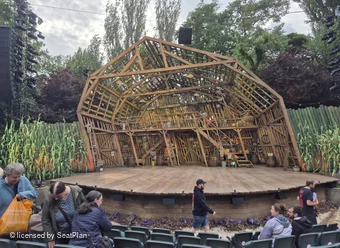 Regent's Park Open Air Theatre Lower Centre G27 view from seat photo