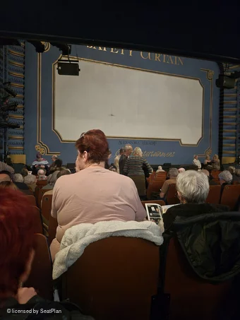 Alexandra Theatre Stalls N27 view from seat photo