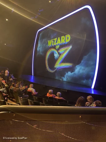 Gillian Lynne Theatre Stalls I28 view from seat photo