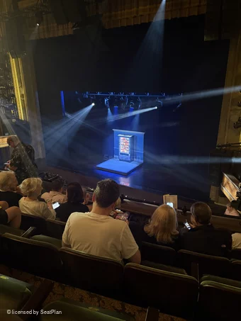 Nederlander Theatre Mezzanine E14 view from seat photo