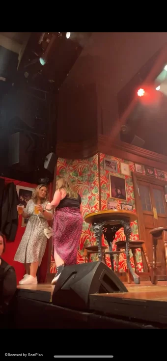 Arts Theatre Stalls BB6 view from seat photo