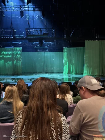 National Theatre - Olivier Stalls E25 view from seat photo
