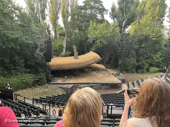 Regent's Park Open Air Theatre Upper Right U89 view from seat photo