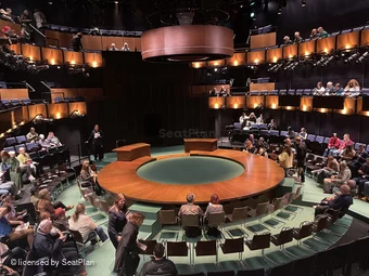 Soho Place First Balcony A44 view from seat photo