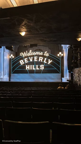 Trafalgar Theatre Stalls O6 view from seat photo