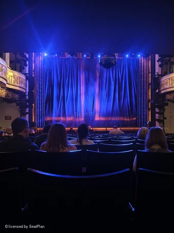 Vaudeville Theatre Stalls N7 view from seat photo