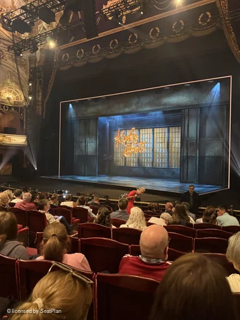London Coliseum Stalls K6 view from seat photo