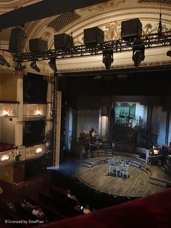 Lyric Theatre Grand Circle A16 view from seat photo