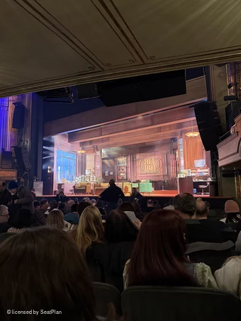 Nederlander Theatre Orchestra M16 view from seat photo