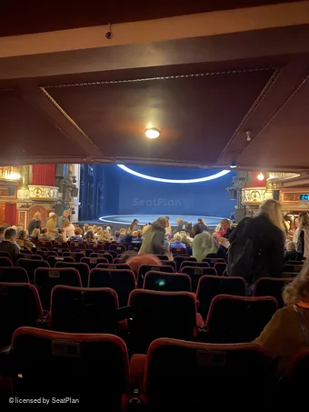 New Wimbledon Theatre Stalls S11 view from seat photo