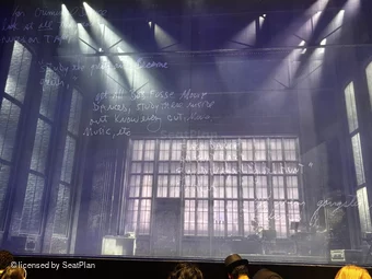 Prince Edward Theatre Stalls E16 view from seat photo