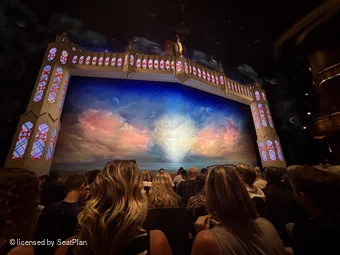 Prince of Wales Theatre Stalls F30 view from seat photo