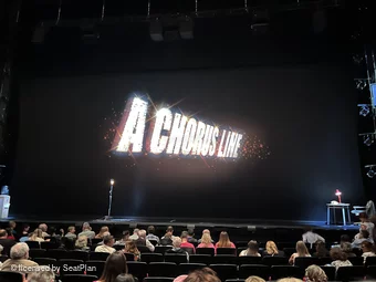 Sadler's Wells Stalls F13 view from seat photo