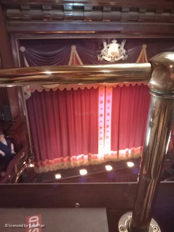 St Martin's Theatre Dress Circle A5 view from seat photo