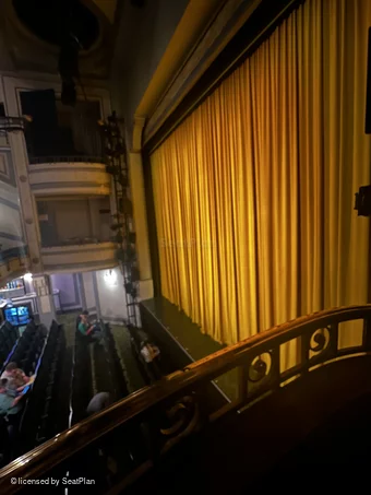 Fortune Theatre Dress Circle BOXA1 view from seat photo