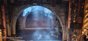 Lunt-Fontanne Theatre Front Mezzanine D4 view from seat photo