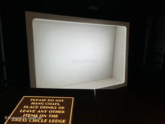 Trafalgar Theatre Dress Circle A23 view from seat photo