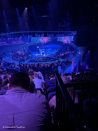 Wembley Park Theatre Locomotive Seats V53 view from seat photo