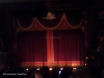 St Martin's Theatre Dress Circle F7 view from seat photo