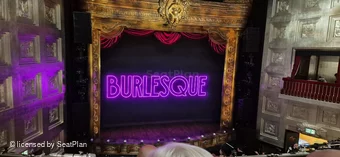 Savoy Theatre Dress Circle C23 view from seat photo