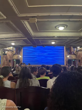 Novello Theatre Stalls W16 view from seat photo