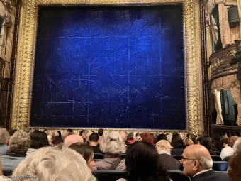 Theatre Royal Haymarket Stalls M8 view from seat photo