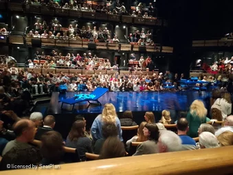Bridge Theatre Stalls J15 view from seat photo