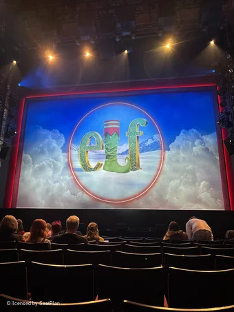 Aldwych Theatre Stalls H9 view from seat photo