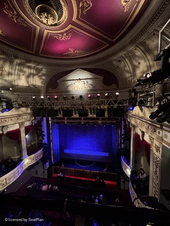 Vaudeville Theatre Upper Circle A14 view from seat photo