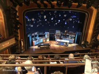 Todd Haimes Theatre Balcony D129 view from seat photo